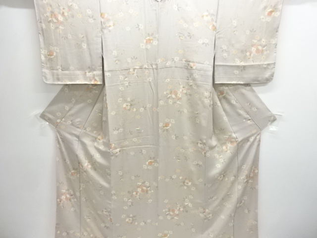 JAPANESE KIMONO / UNUSED KOMON / CAMELLIA